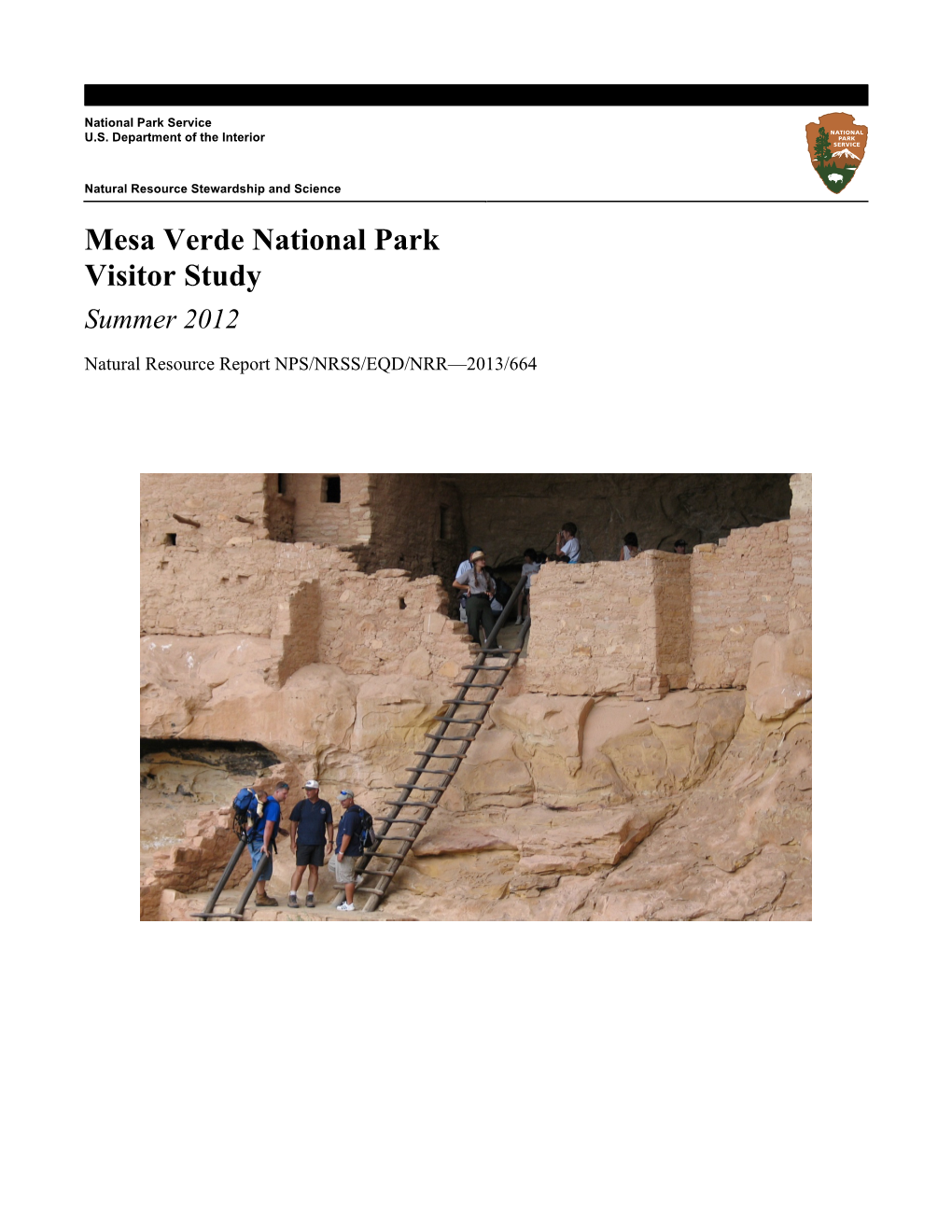 Mesa Verde National Park Visitor Study Summer 2012