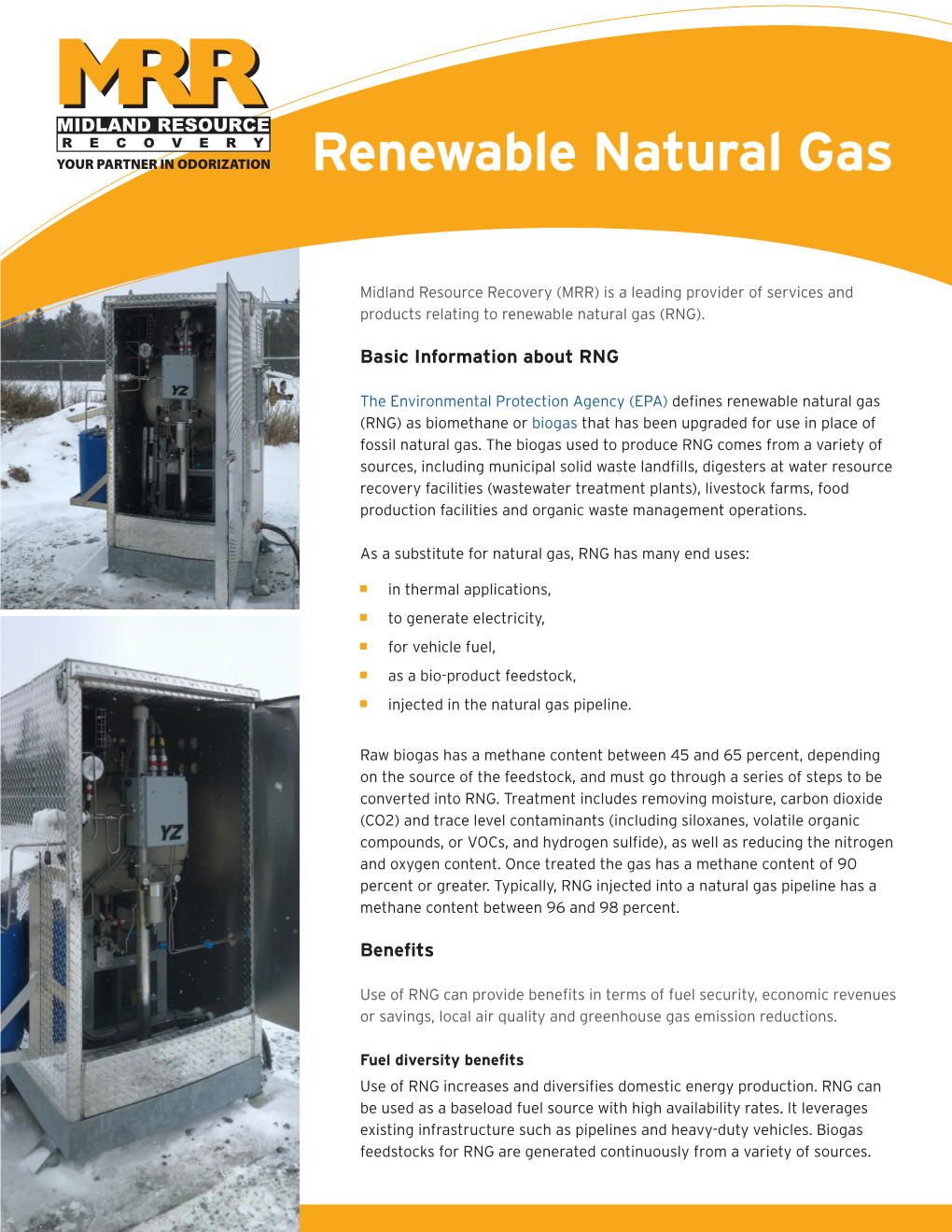 Download Renewable Natural Gas Brochure