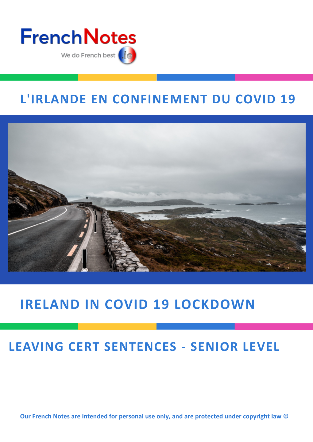 Ireland in Covid 19 Lockdown