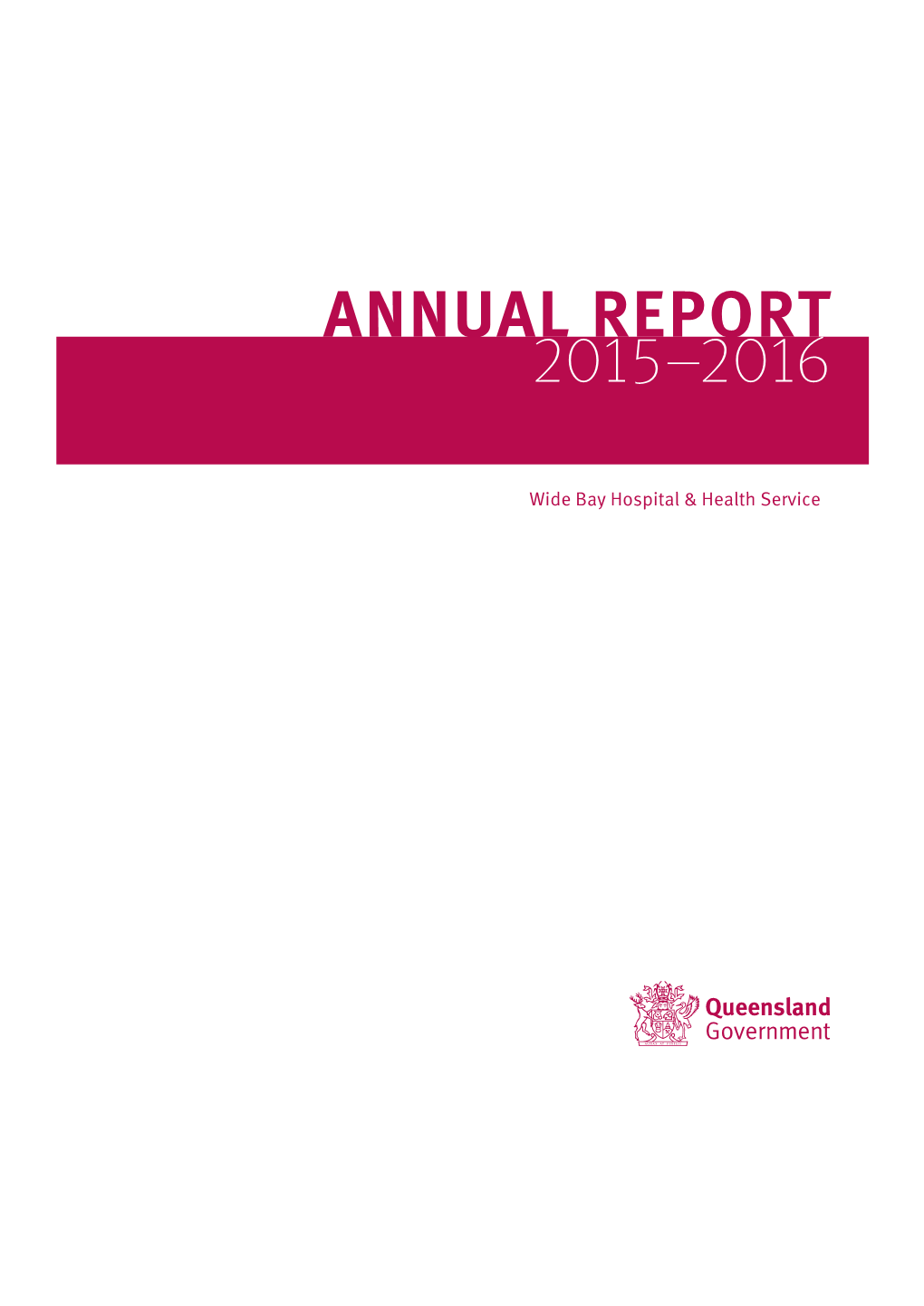 2015–2016 Annual Report