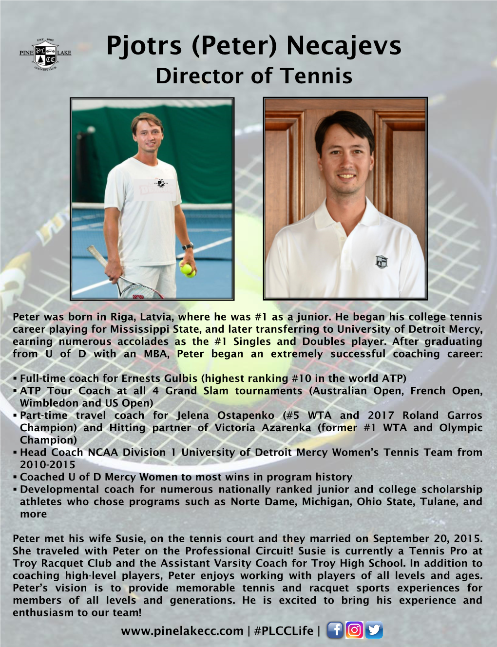 Director of Tennis