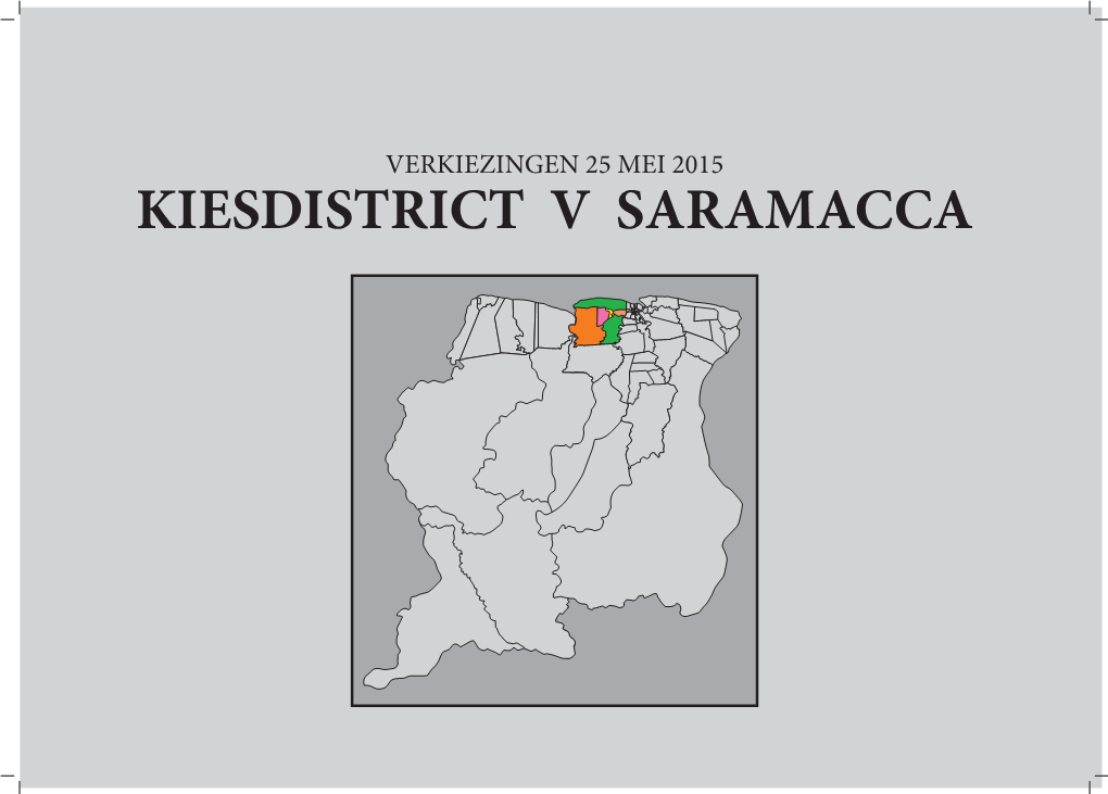 Verslag Van Het Centraal Hoofdstembureau Voor Kiesdistrict