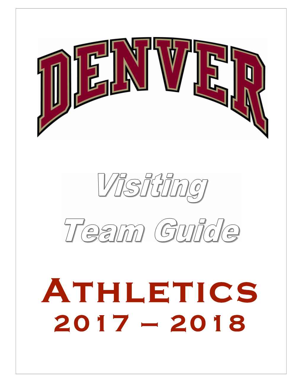 2017 18 Visitingteamguide.Pdf