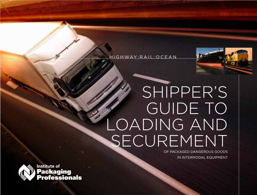 Shipper's Guide to Loading and Securement