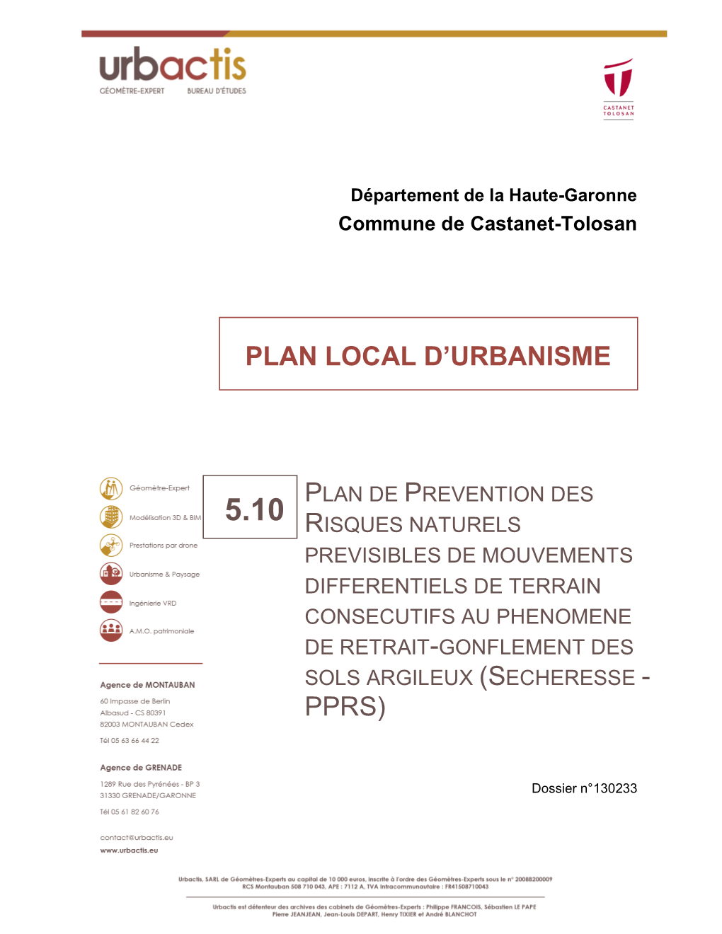 05.10 Plan De Prévention Des Risques Naturels