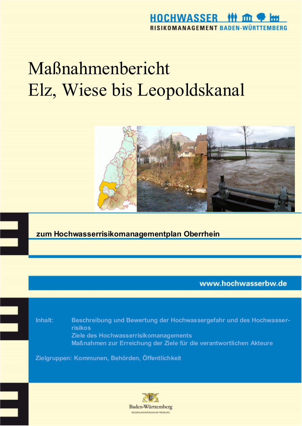 Maßnahmenbericht Elz, Wiese Bis Leopoldskanal