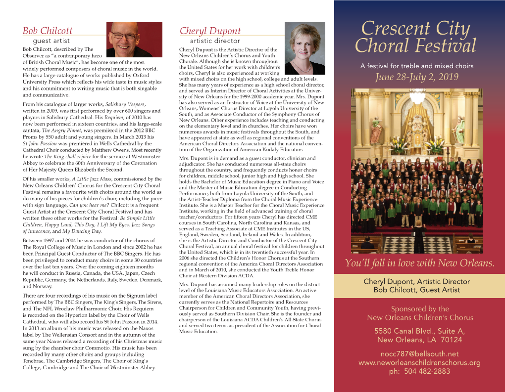Crescent City Choral Festival