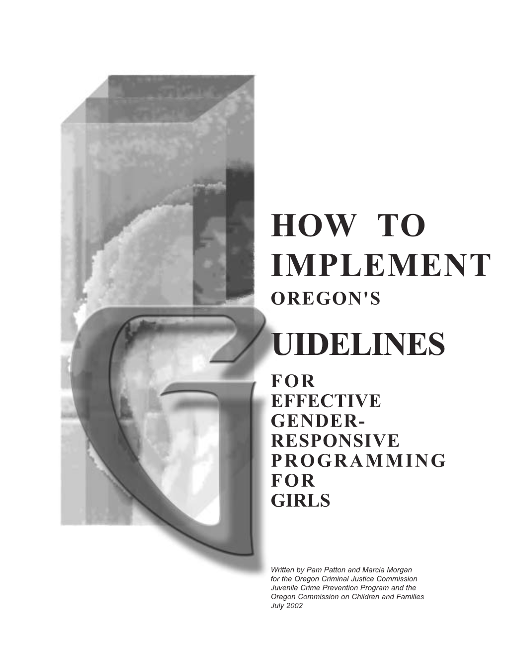 How to Implement Guidelines for Effective Gender-Responsive