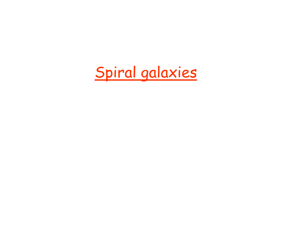 Spiral Galaxies Radio Properties (1)