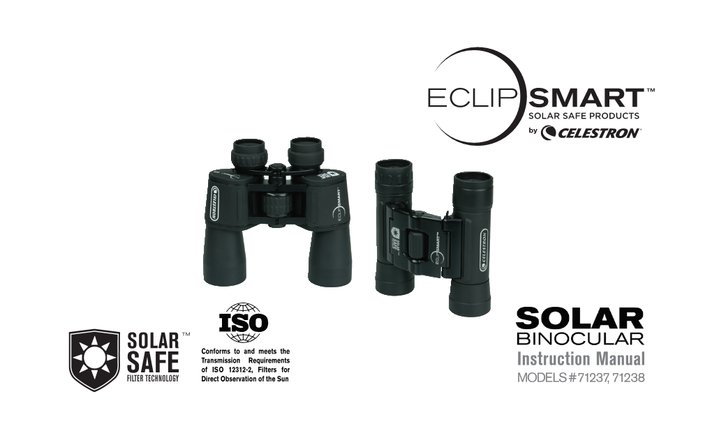 Eclipsmart Solar Binoculars Manual