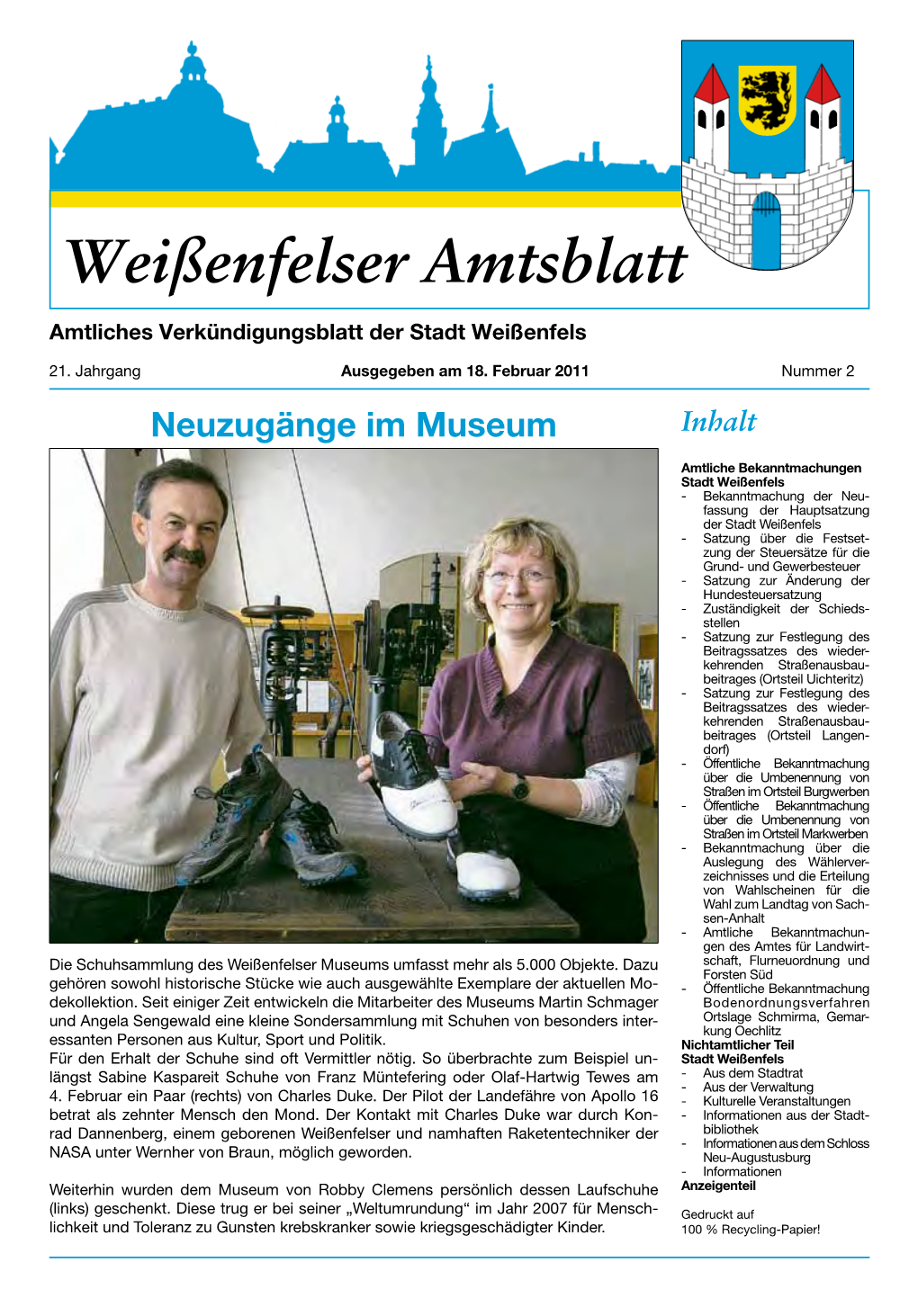 Weißenfelser Amtsblatt