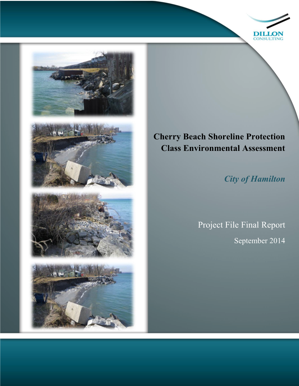 Cherry Beach Shoreline Protection Class Environmental Assessment City of Hamilton Project File Final Report