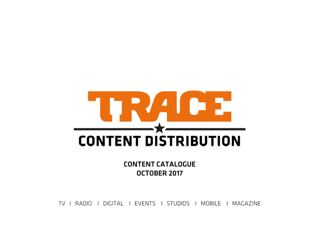 TRACE-Content-Distribution-Catalogue October-2017.Pdf