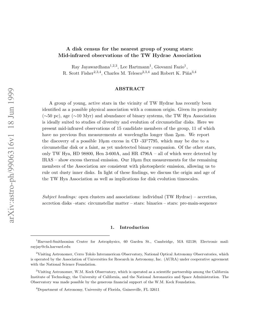 A Disk Census for the Nearest Group of Young Stars: Mid-Infrared