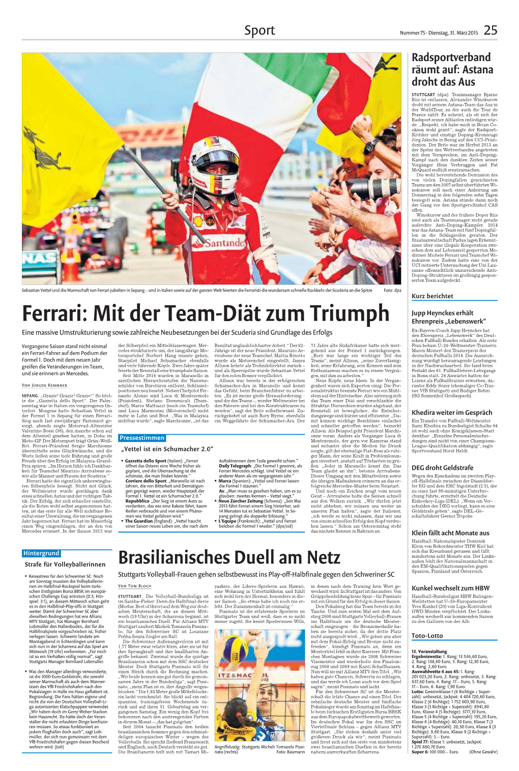 Ferrari: Mit Der Team-Diät Zum Triumph