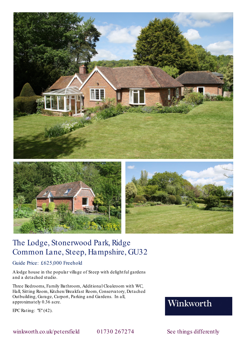The Lodge, Stonerwood Park, Ridge Common Lane, Steep, Hampshire