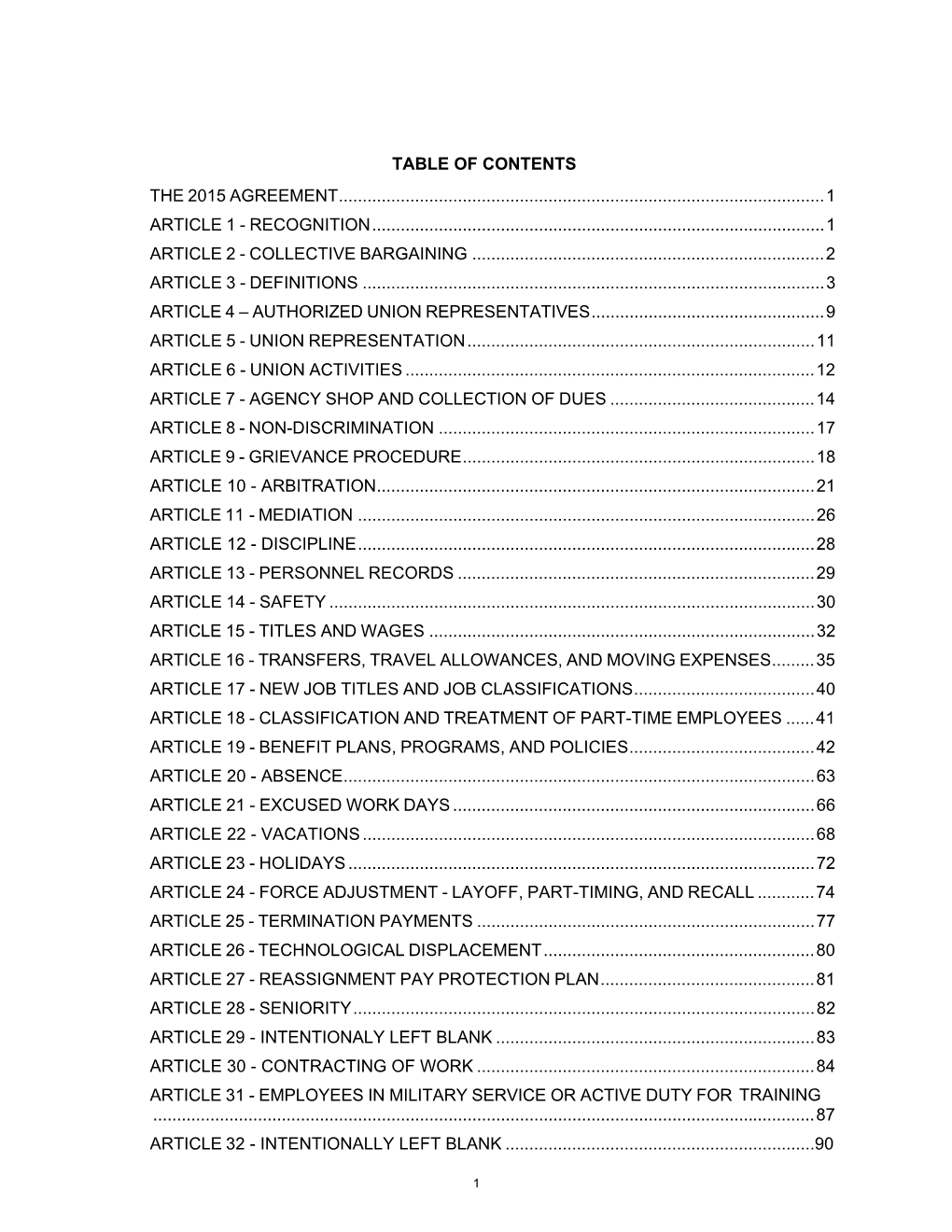 2015 Legacy T Contract