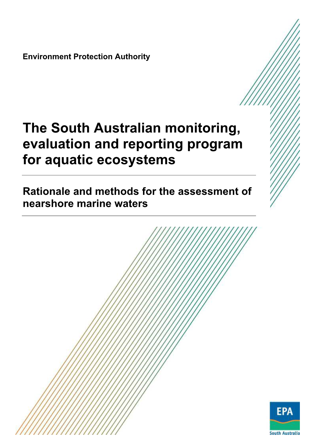 Methods Report for the Nearshore Marine Ecosystems Monitoring