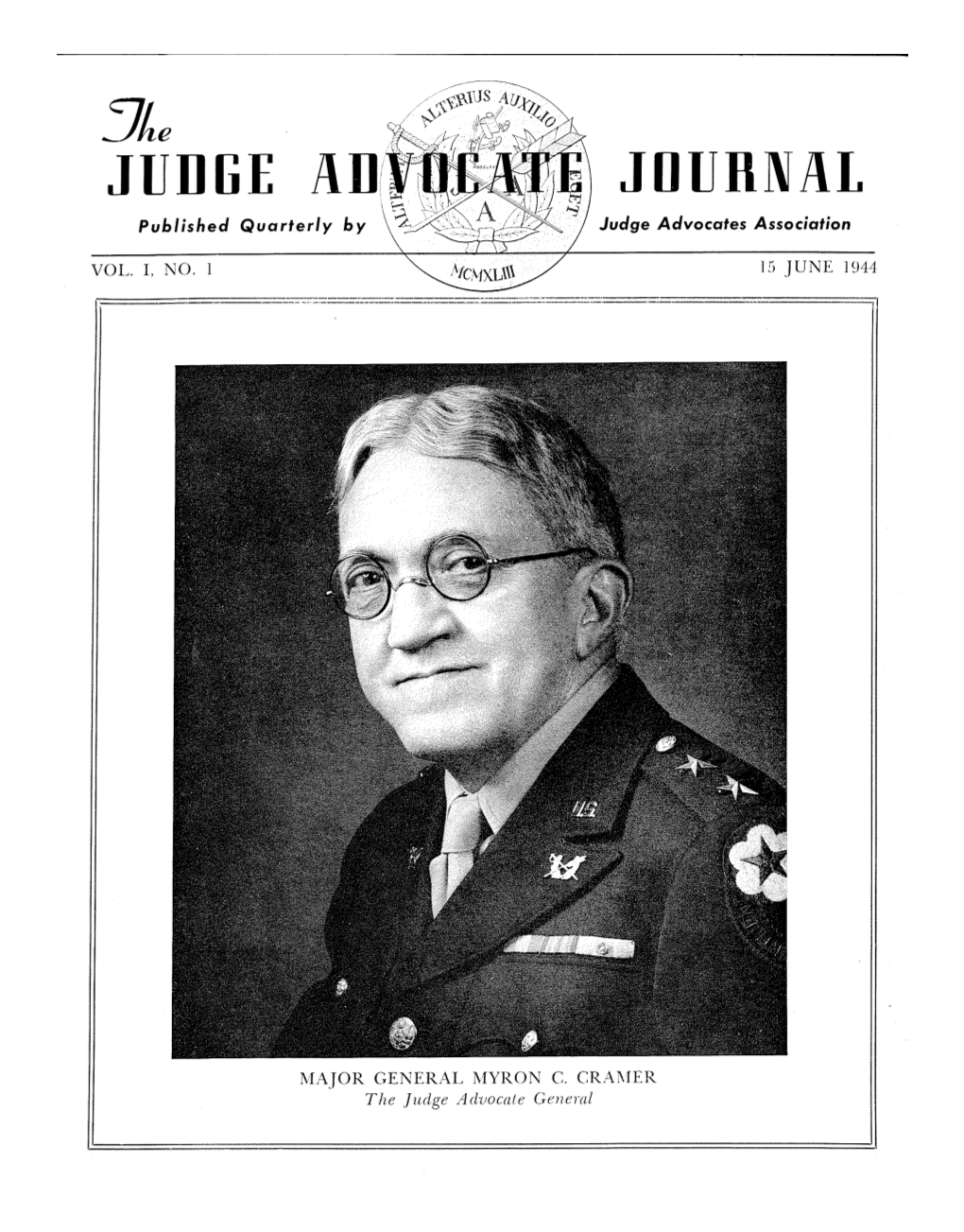 The Judge Advocate General's