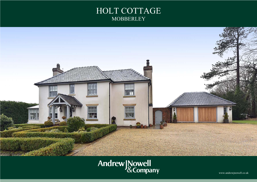 Holt Cottage Mobberley