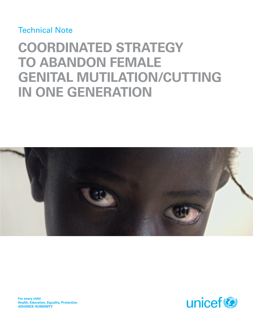 Coordinated Strategy to Abandon Female Genital Mutilation/Cutting in One Generation