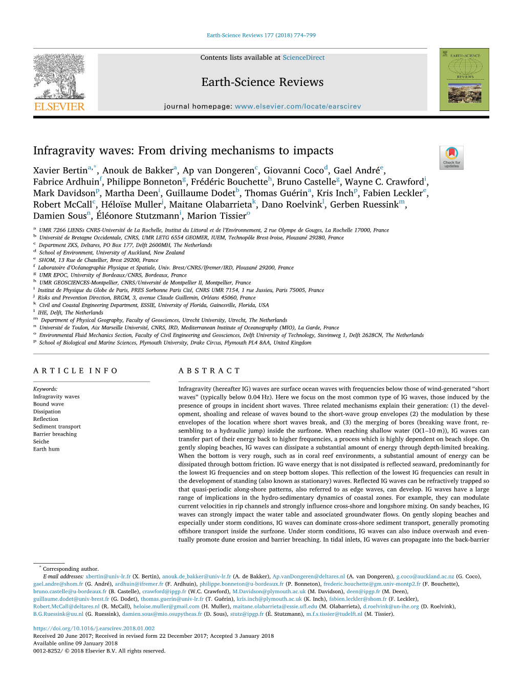 Infragravity Waves from Driving Mechanisms to Impacts