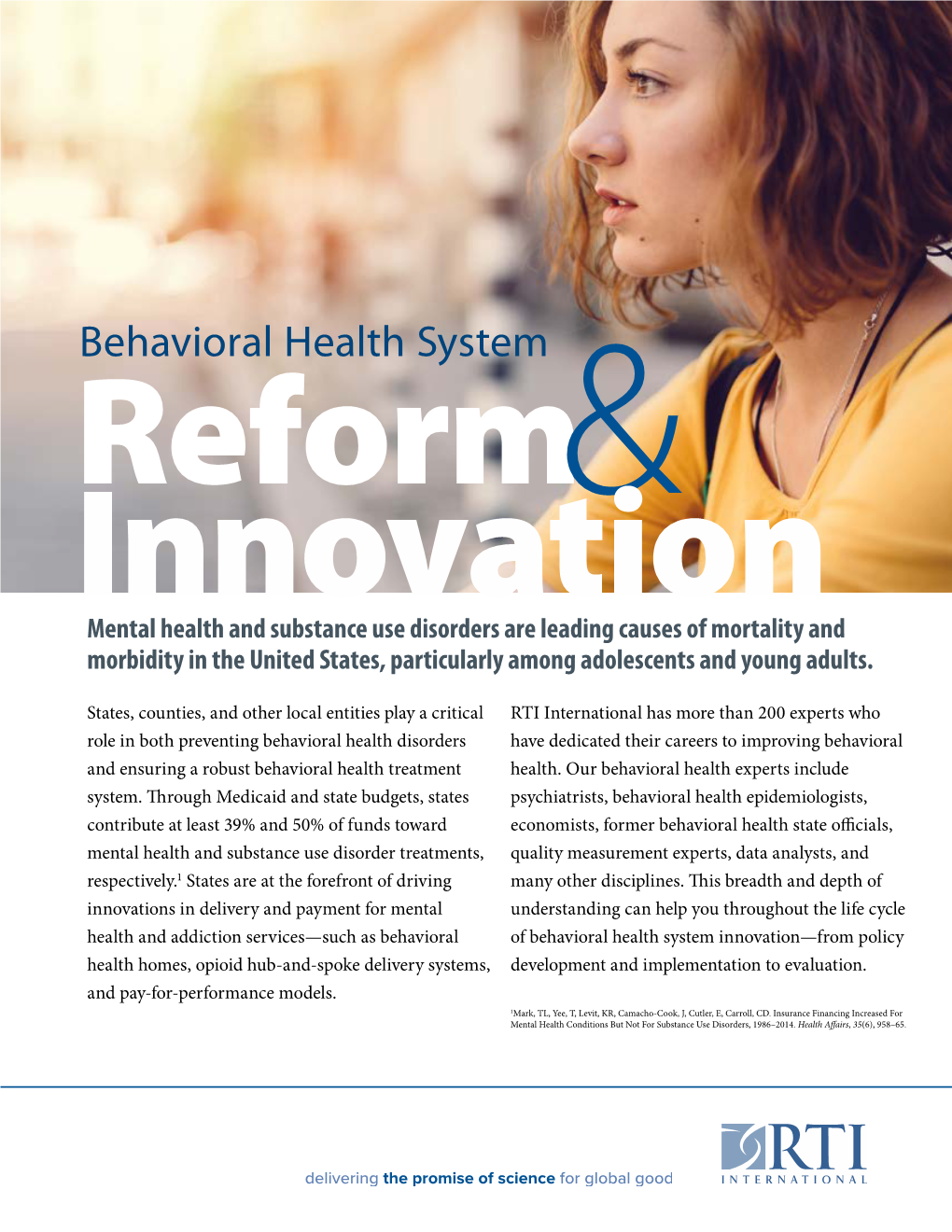 Behavioral Health System Reform & Innovation