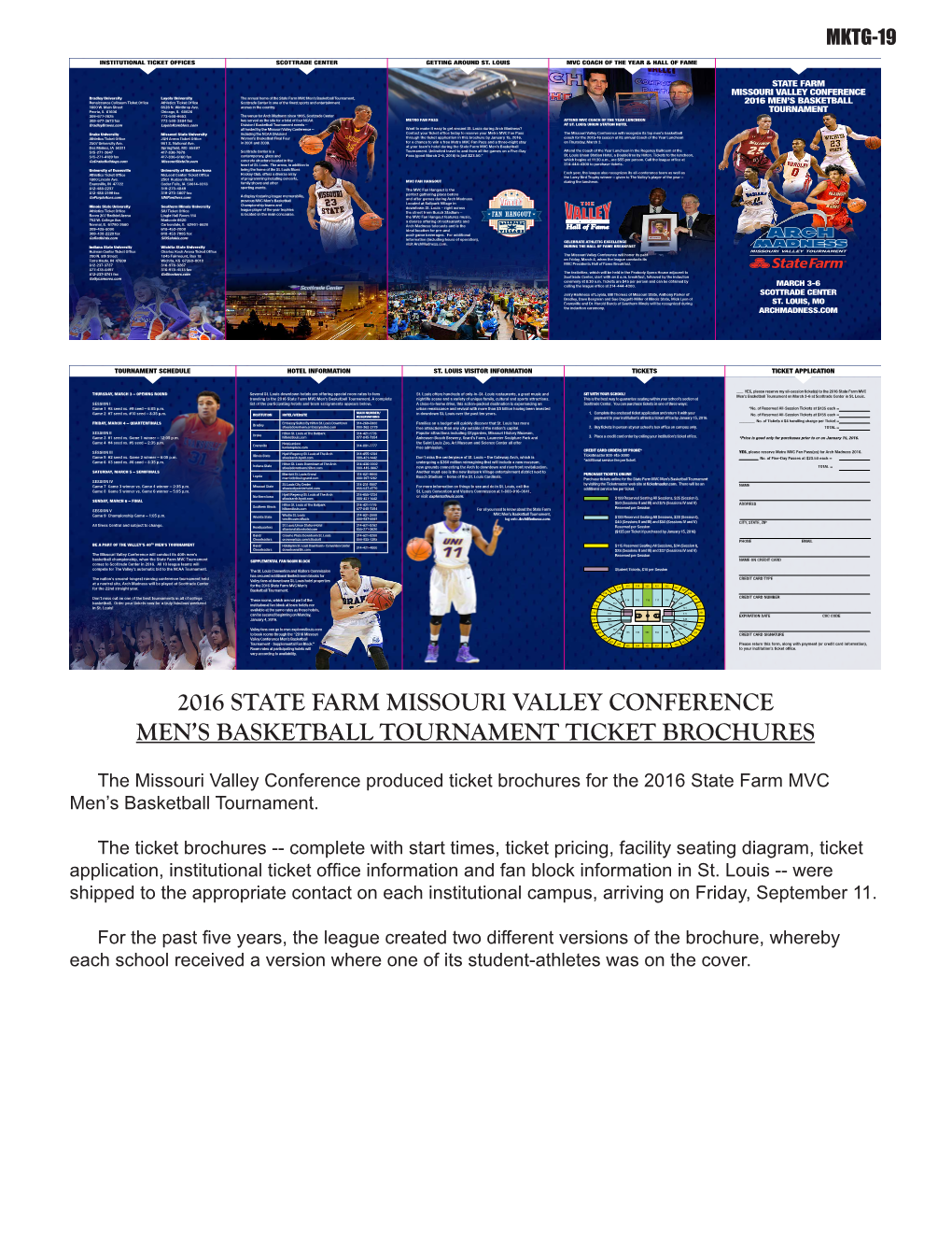 Men's Basketball Tournament Ticket