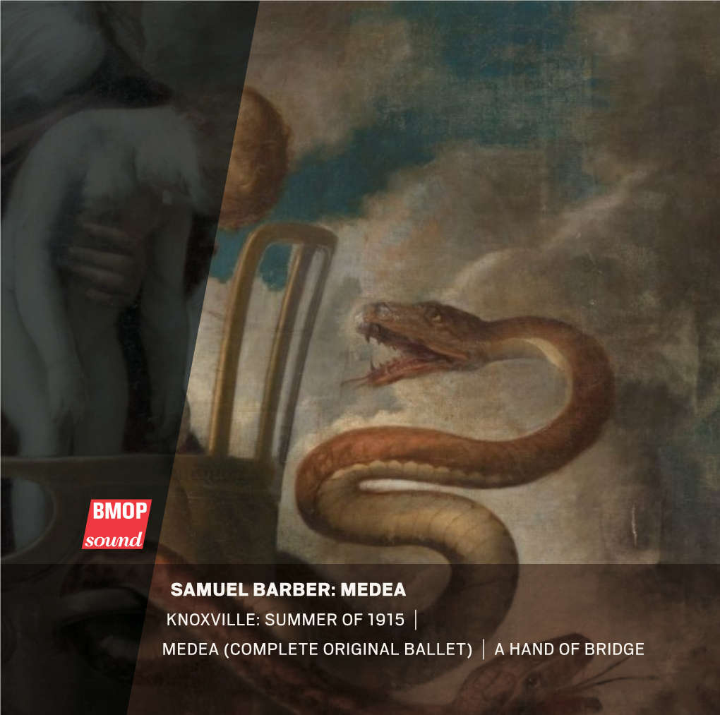 Samuel Barber: Medea