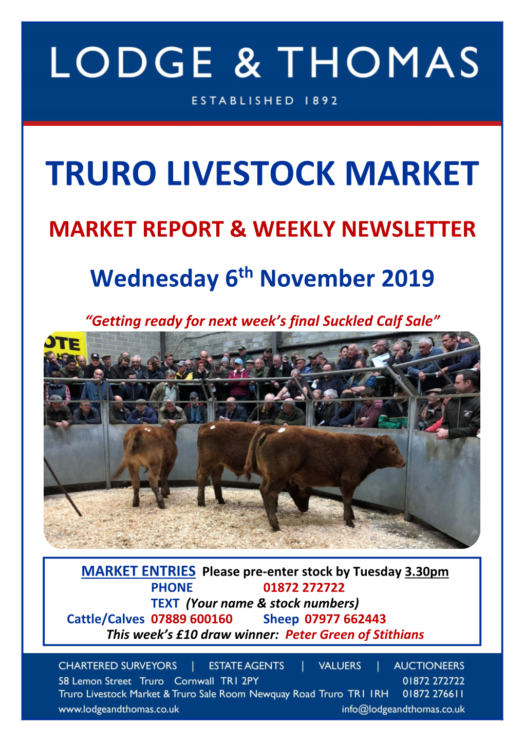 Truro Livestock Market