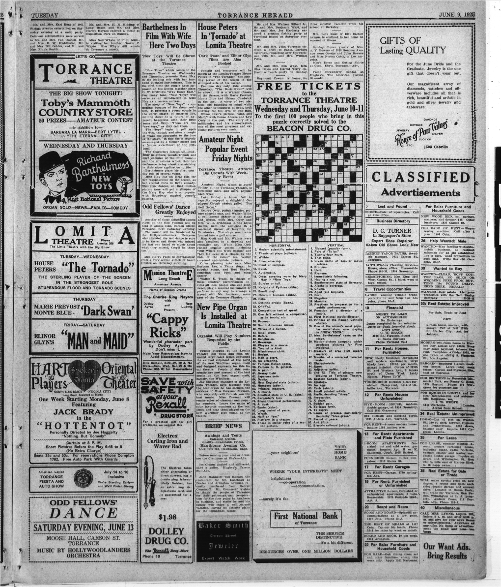 Torrance Herald June 9, 192S