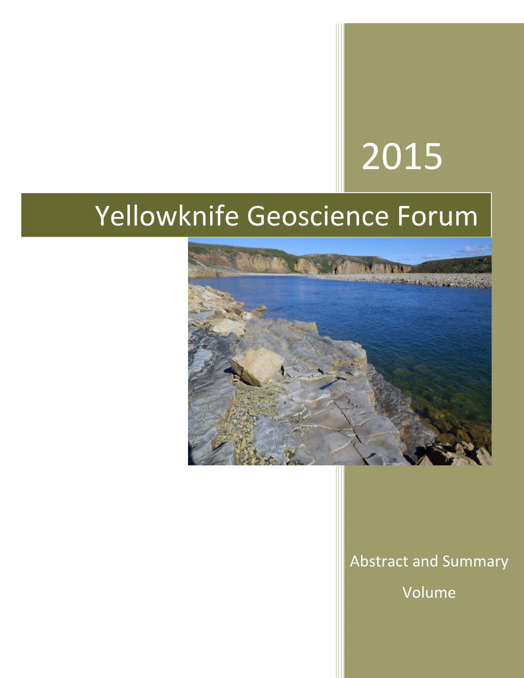 Yellowknife Geoscience Forum