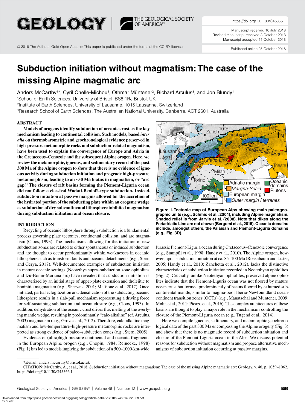 The Case of the Missing Alpine Magmatic