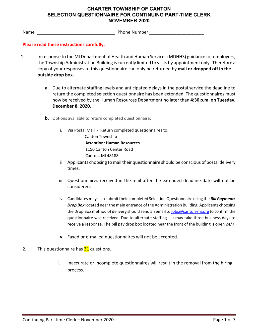 Cpt Clerk Questionnaire 11.2020