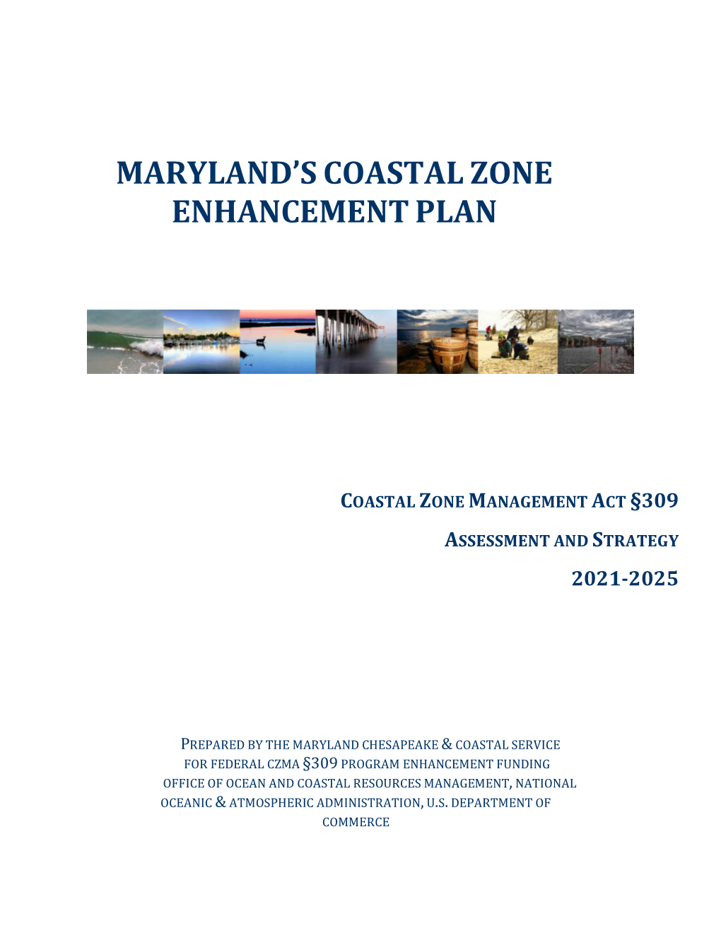 Coastal Zone Management Program Section 309 Assessment & Strategy