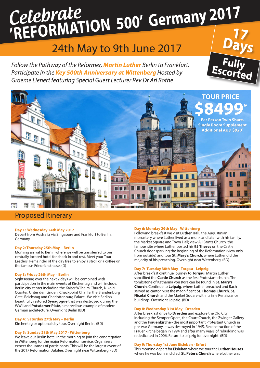 Luther 500 Tours