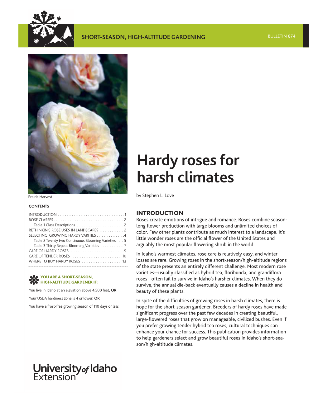 Hardy Roses for Harsh Climates