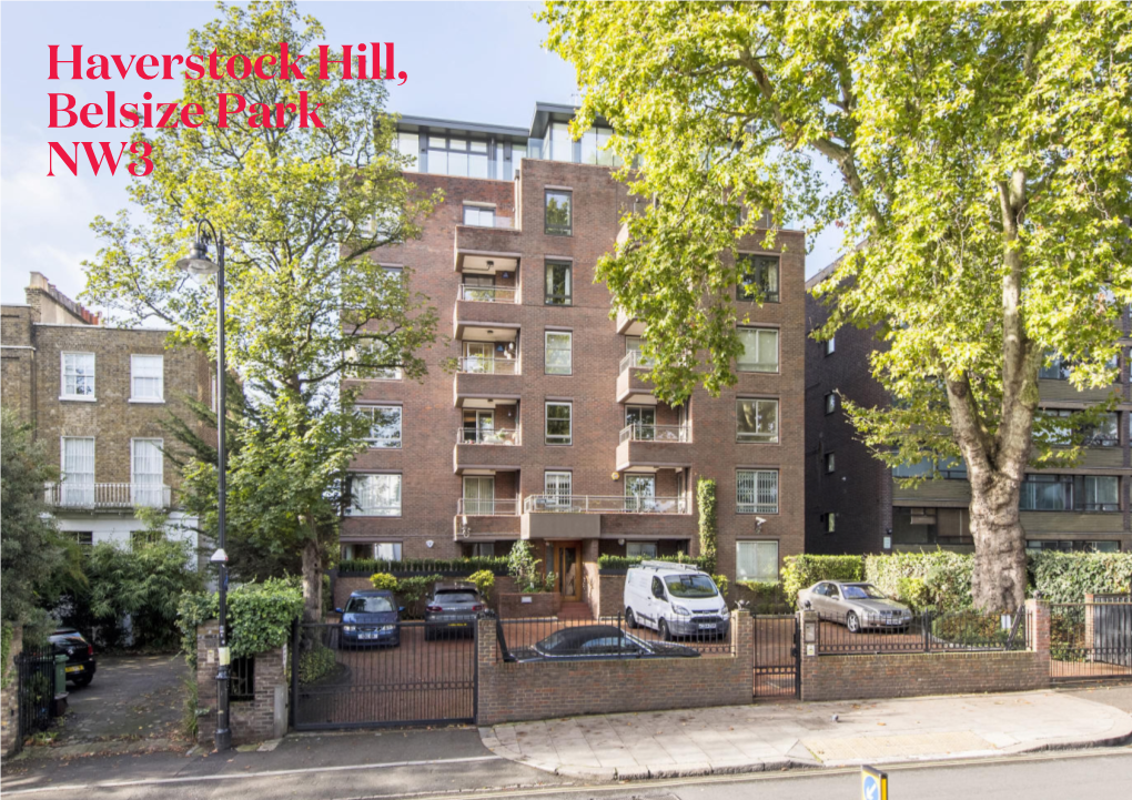 Haverstock Hill, Belsize Park NW3 Set Within a Gated Development, Is This 3 Bedroom 2 Bathroom Apartment with a Balcony, Use of a Lift and Communal Garden
