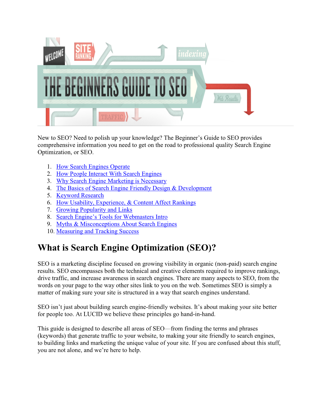 What Is Search Engine Optimization (SEO)?