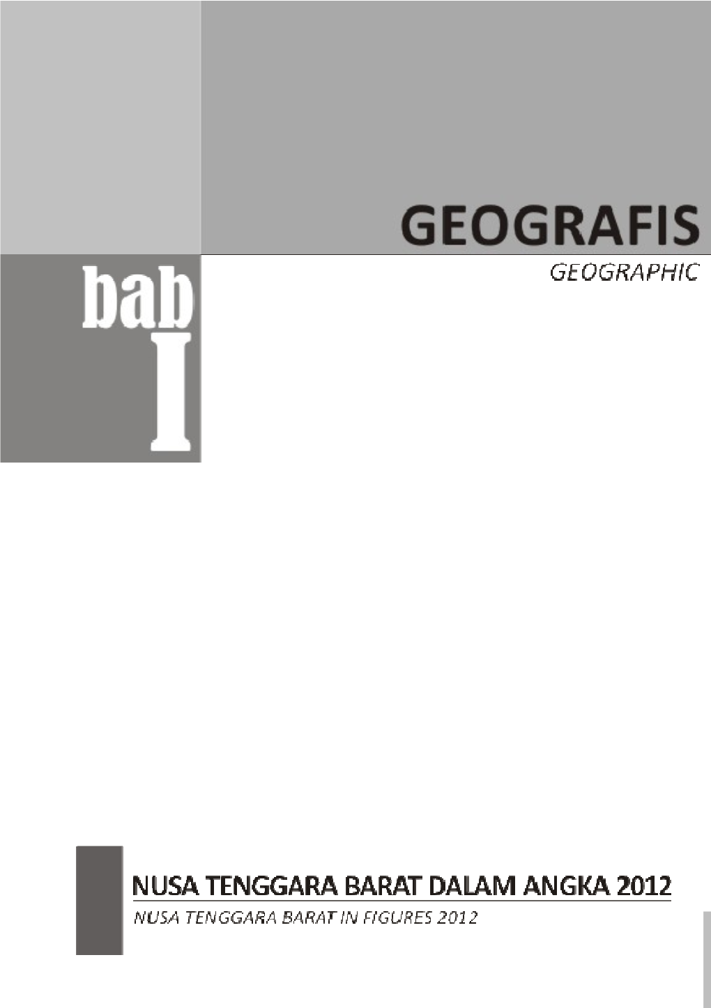 Geografis/ Nusa Tenggara Barat Dalam Angka 2012