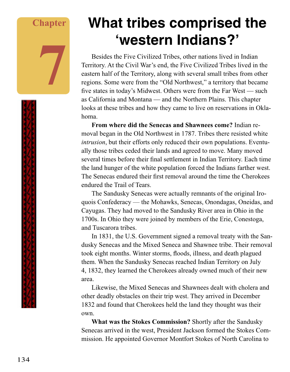 What Tribes Comprised the 'Western Indians?'