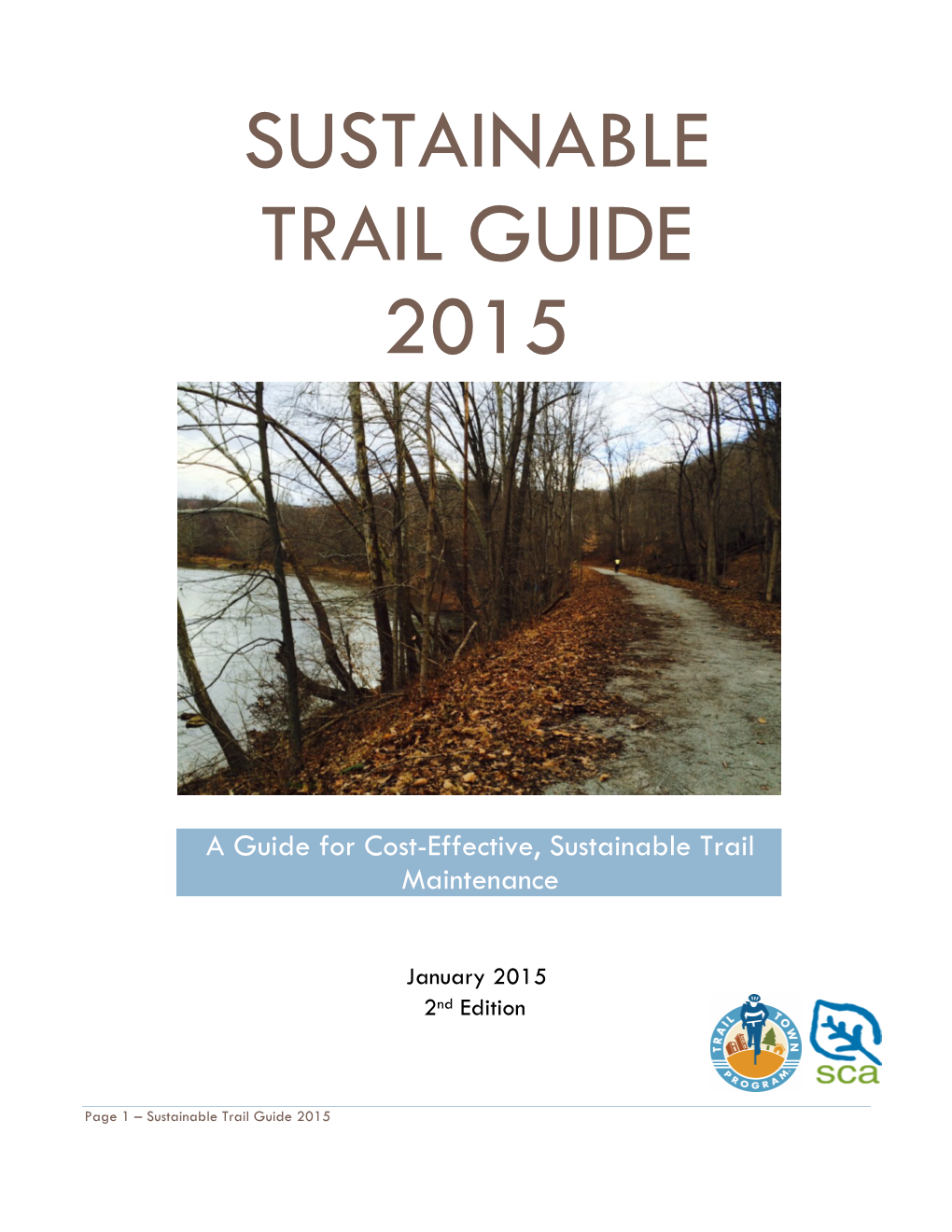 Sustainable Trail Guide 2015