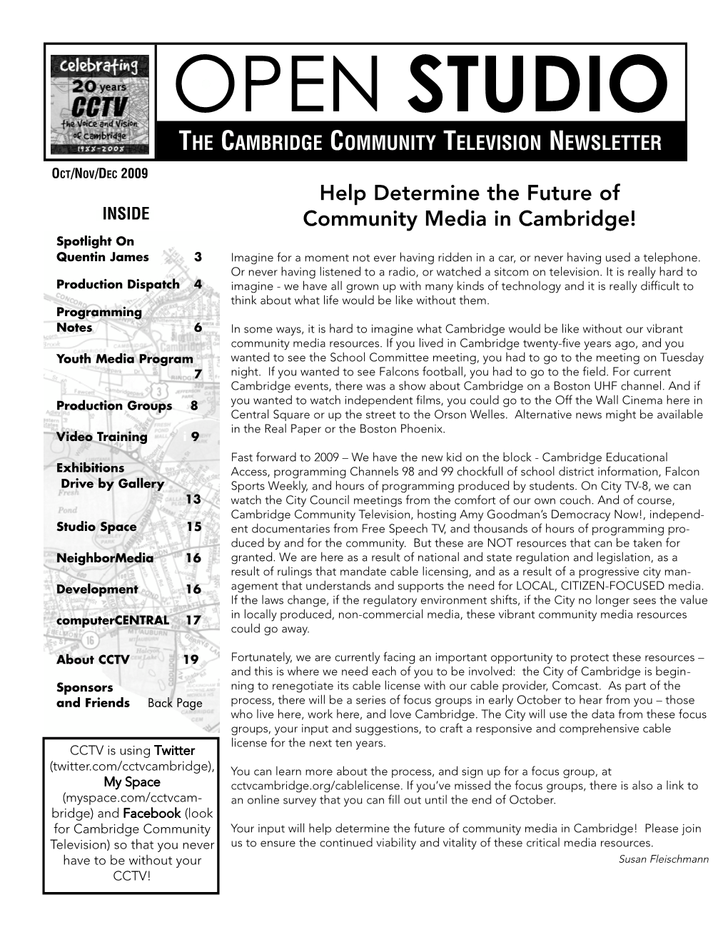 CCTV News Oct-Dec 2009.Pdf