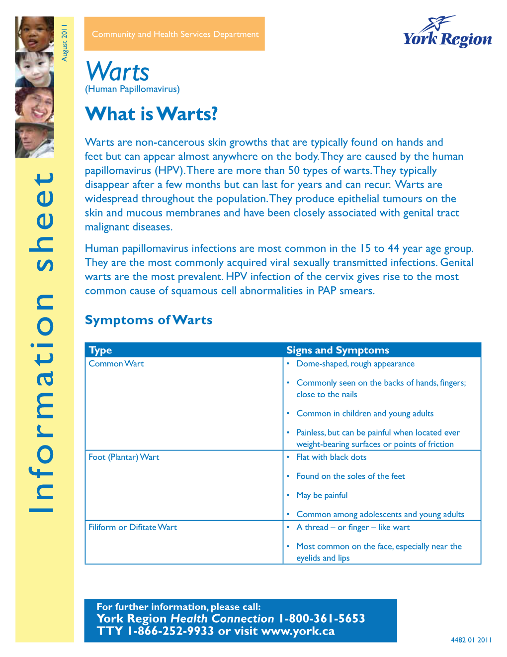 Warts Fact Sheet