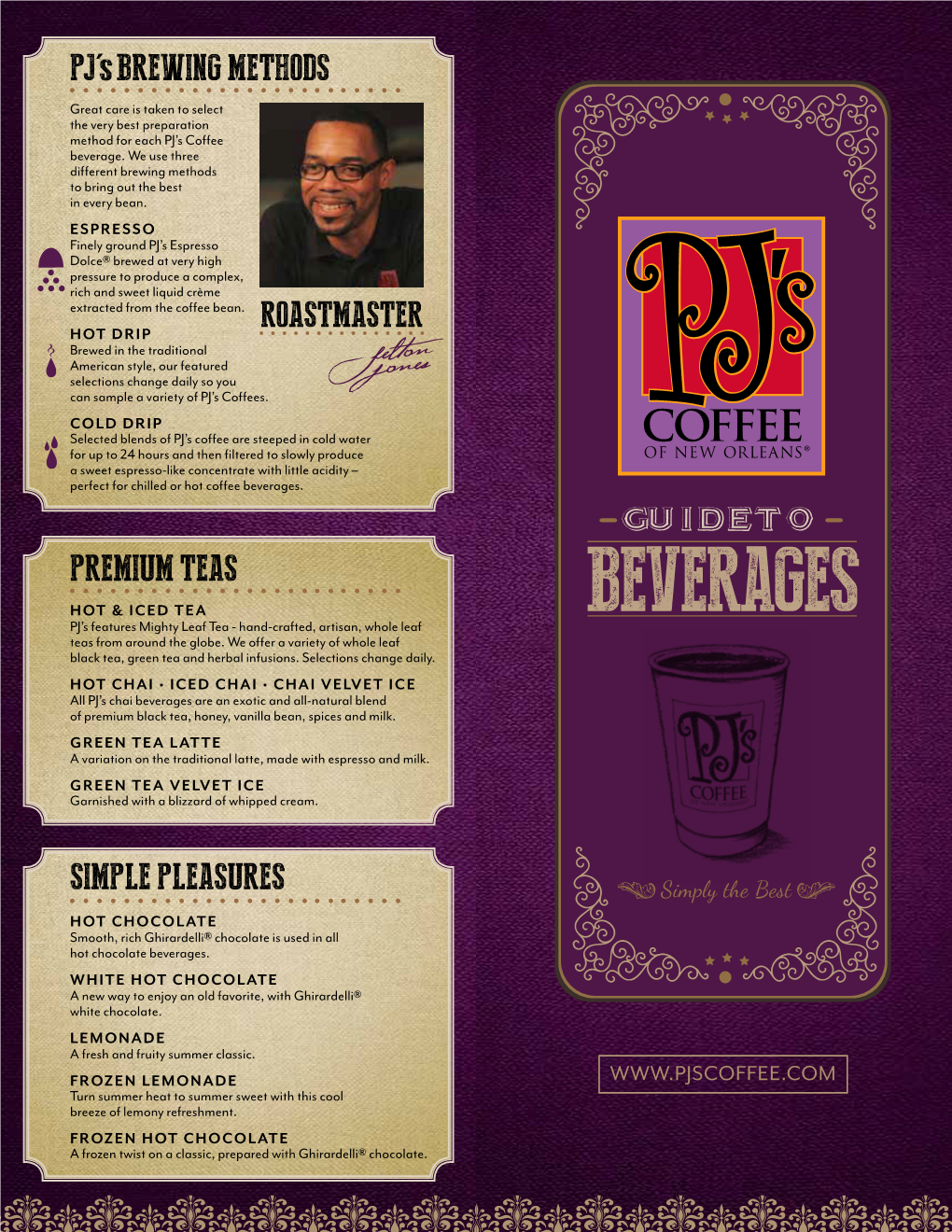 PJ's Beverage Guide