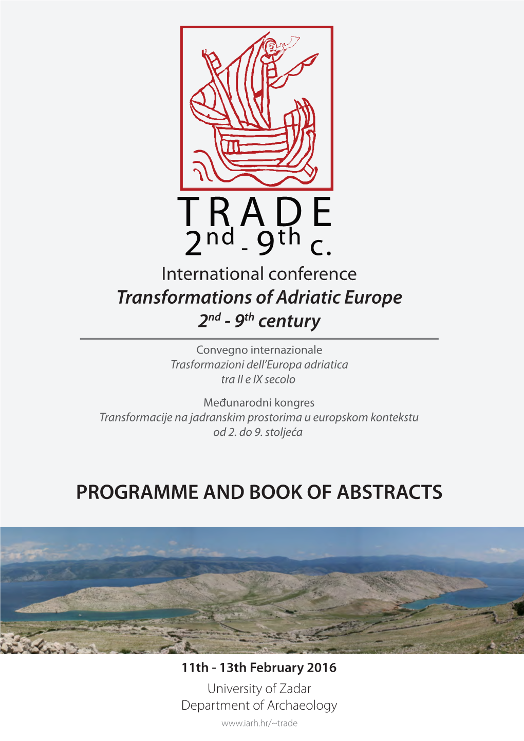 Programme and Book of Abstracts