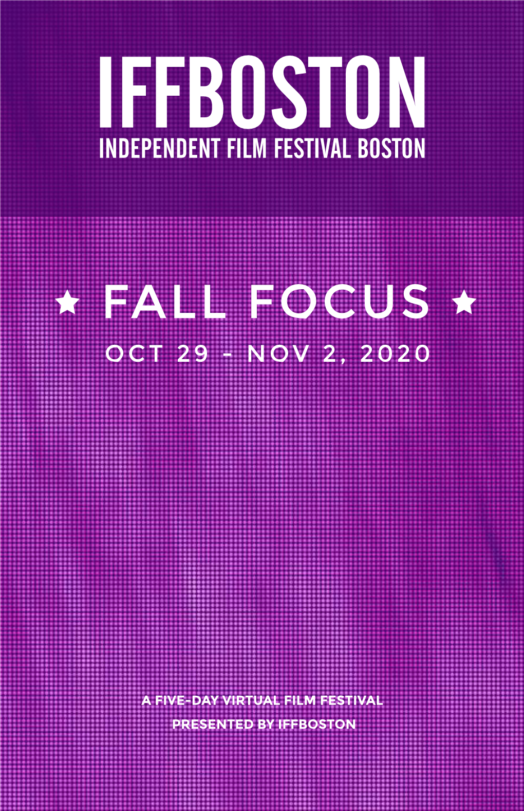 Fall Focus Oct 29 - Nov 2, 2020