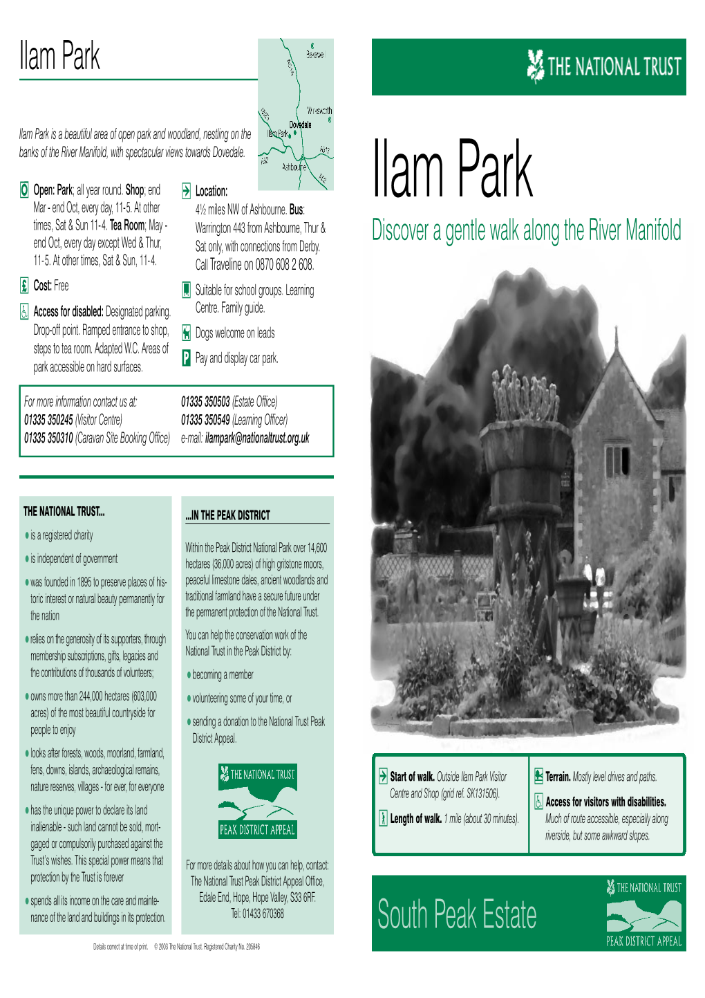 Ilam Park Walk Leaflet.Qxd