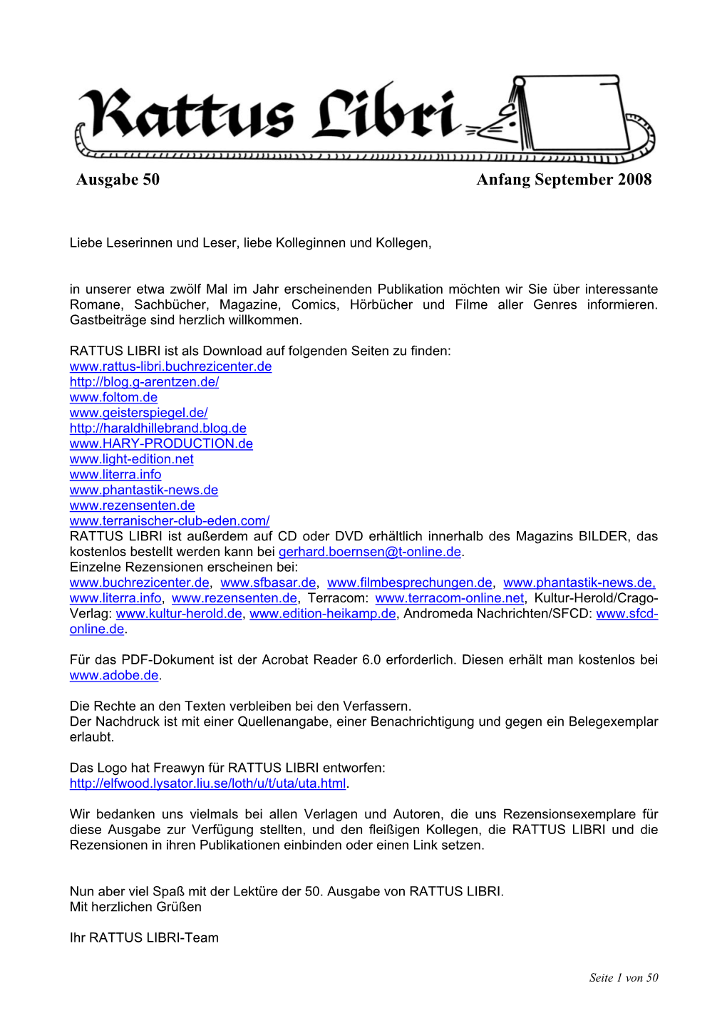 Ausgabe 7 September 2006