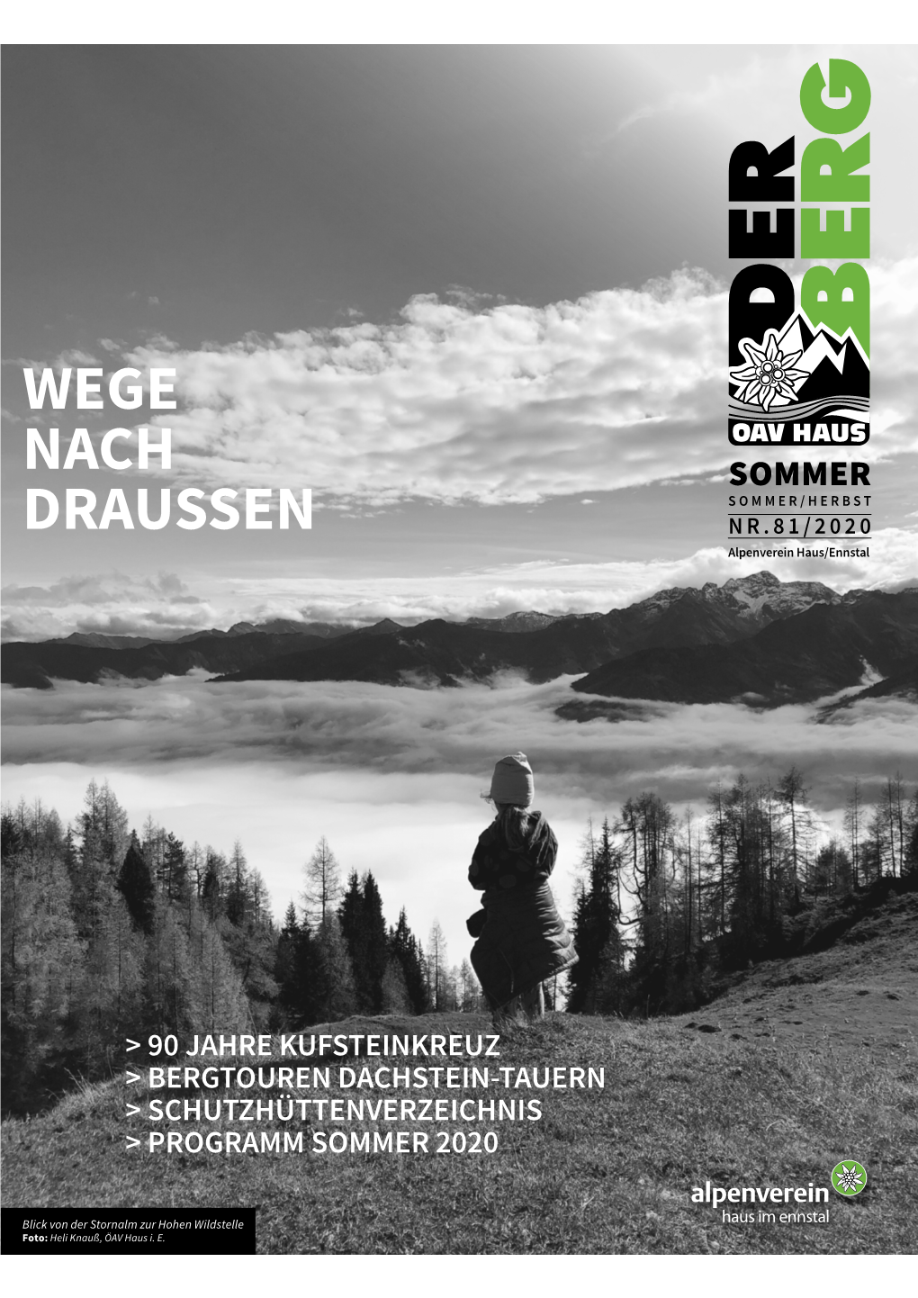 Dachstein-Tauern > Schutzhüttenverzeichnis > Programm Sommer 2020